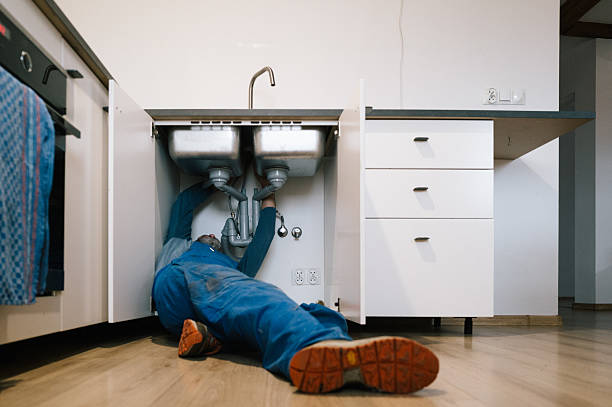 Professional Pipe Repair technician working in Lotus, CA